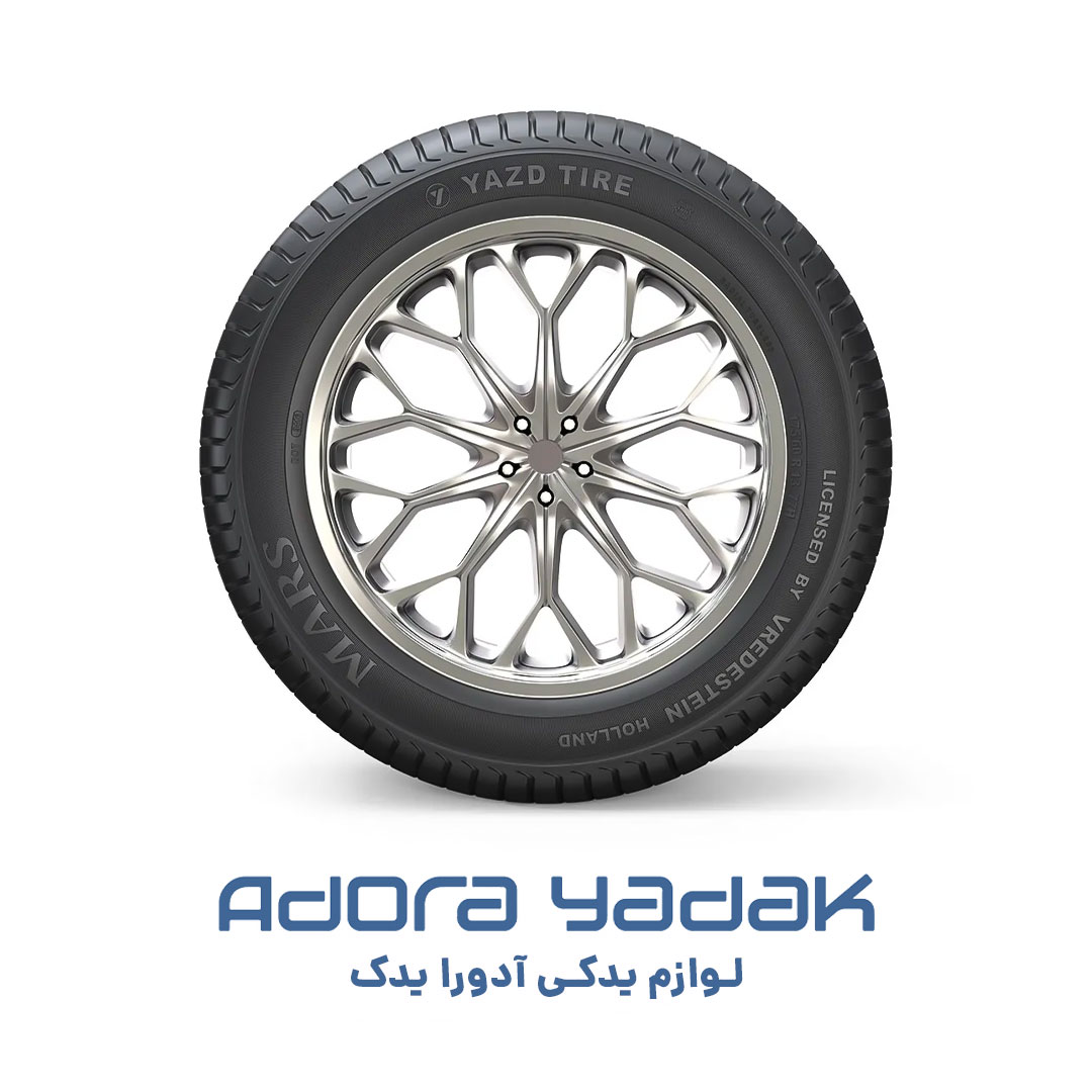 لاستیک یزد تایر پراید گل سان سایز 175/60R13 تک حلقه تولید سال 2026